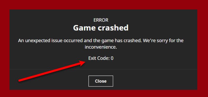 Fix Minecraft game has crashed with Exit Code 0