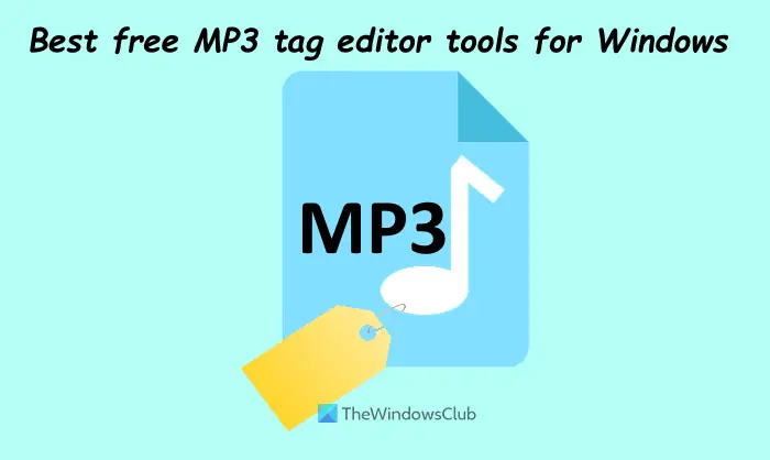 Windows mp3 tag editing tools