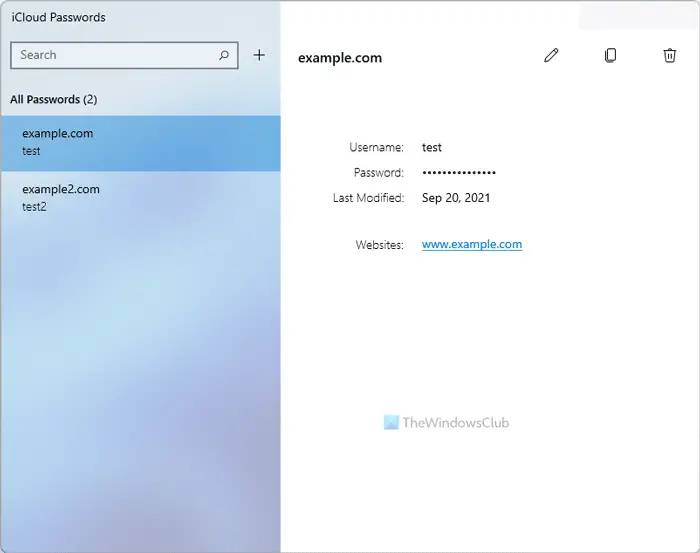 How to set up and use iCloud Passwords on Windows 11/10