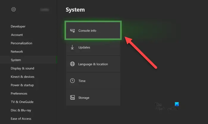 Xbox Console Info