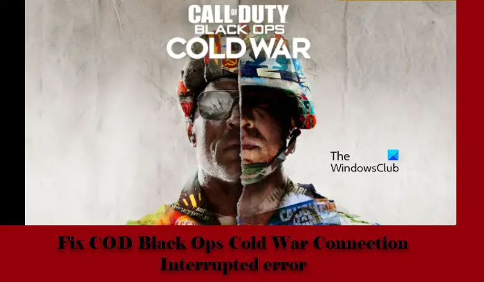 Исправить ошибку прерывания соединения в COD Black Ops Cold War