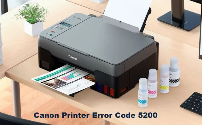 Canon Printer Error Code 5200