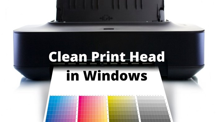 Clean Print Head in Windows