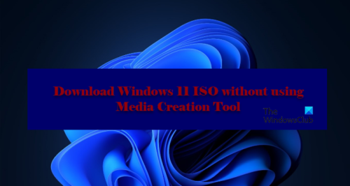 Download Windows 11/10 Enterprise ISO with Media Creation Tool