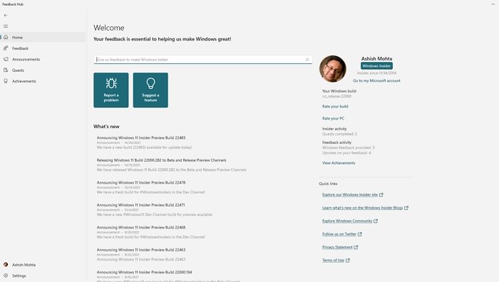 problem download windows 11 from insider - Microsoft Community Hub