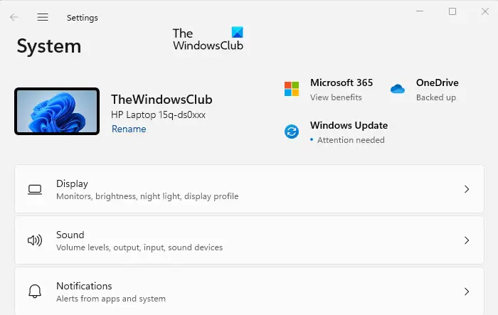 how to find computer name windows 11