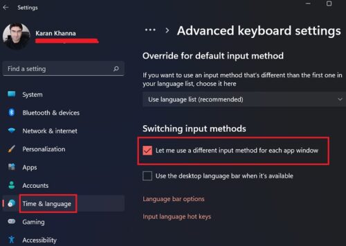 Windows Keyboard Language Changes On Its Own In Windows 11 Windows Keyboard Language Changes On Its Own In Windows 11
