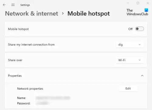 Create a Mobile Hotspot