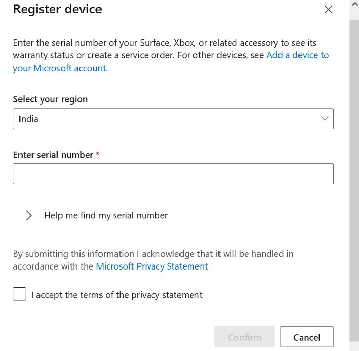 How to add a device to your Microsoft account