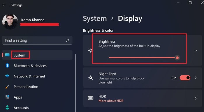Improve Battery Life by reducing Screen Brightness