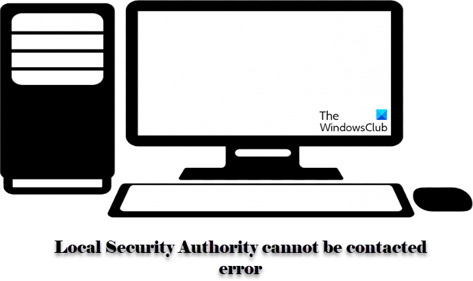 Local Security Authority cannot be contacted