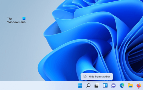 How to remove Task View button from Windows 11 Taskbar