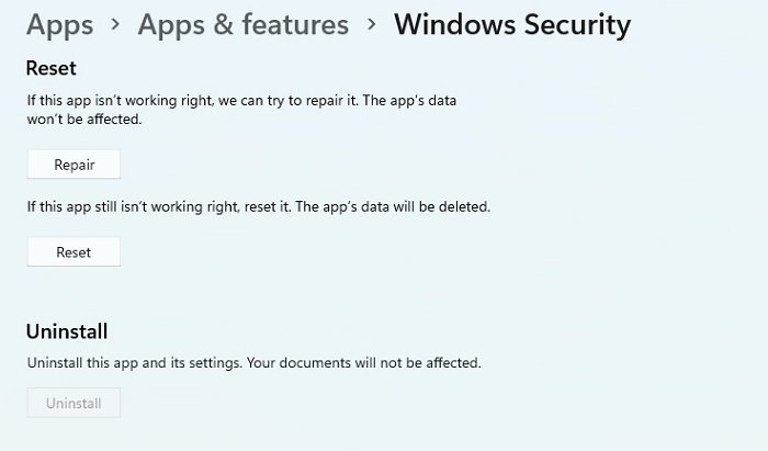 Windows 11 23H2 Dev build 25151 fixes Windows Security app issues