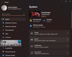 How to change Location settings in Windows 11