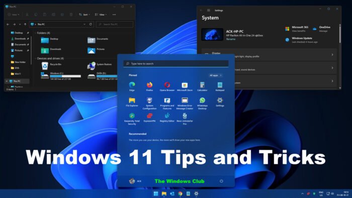 Windows 11 Tips and Tricks