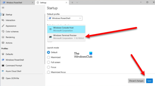How to set Windows Terminal as default in Windows 11