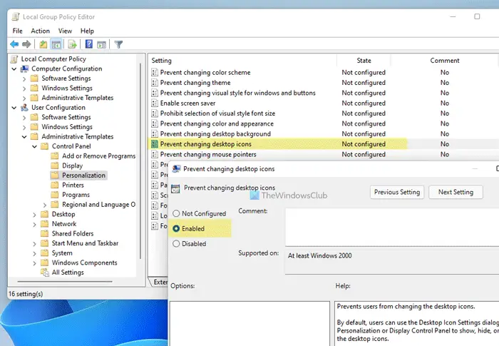 Desktop icons move randomly when connected to an External Monitor in Windows 11/10