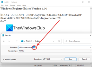 How to get Old Right-click Context Menu back on Windows 11