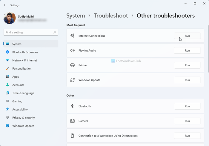 Internet not working after Windows 11/10 Update