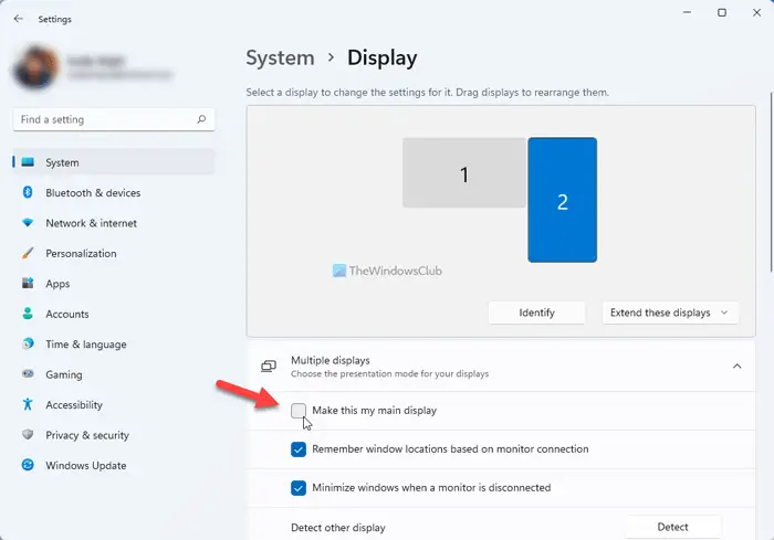 How to move Taskbar to second monitor on Windows 11 10 - 47
