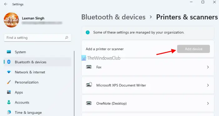 prevent adding printers windows 11