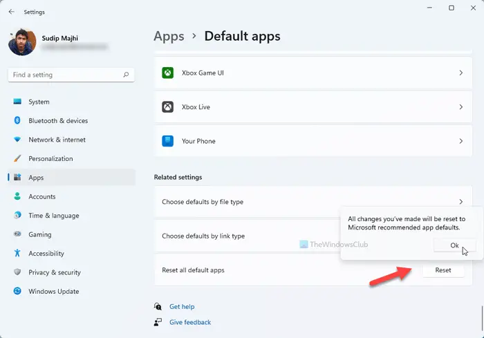 How to reset all File Associations to default in Windows 11 10 - 31