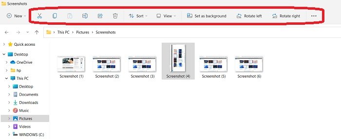 cara screenshot di windows 11