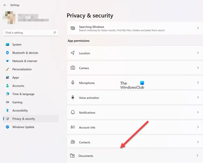 Windows 11 Apps Permissions