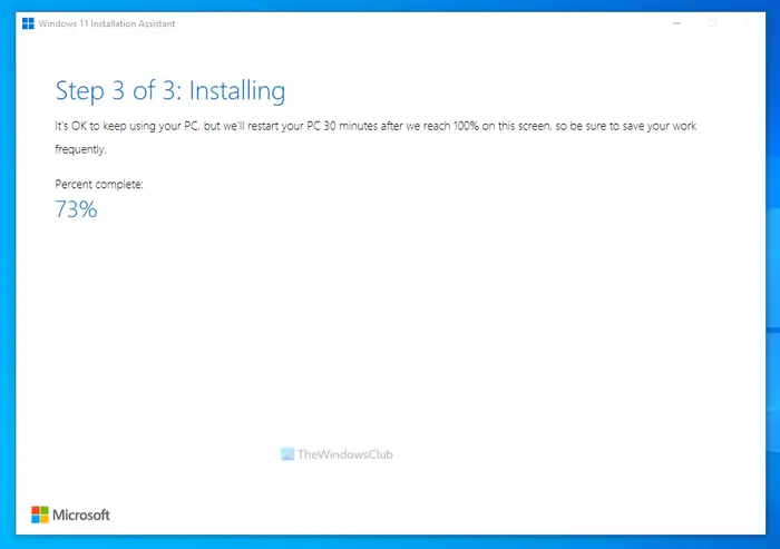 Windows 11 Installation Assistant