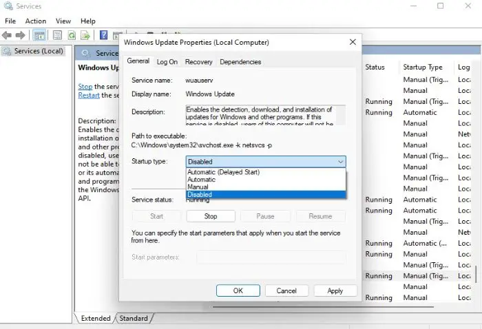 vacuüm slinger Huidige How to Turn Off automatic Windows Update in Windows 11/10
