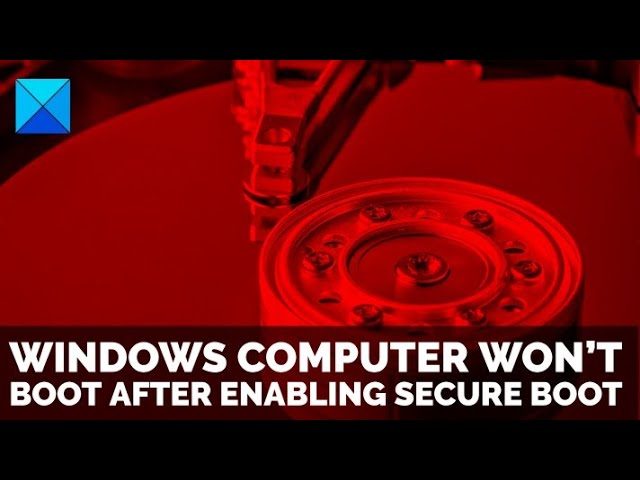 Solved - Computer Won't Boot