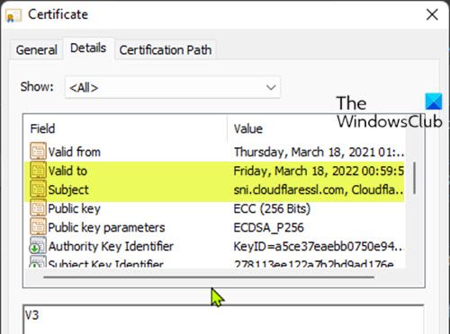 Имя сертификата безопасности недопустимо или не соответствует имени сайта exchange 2010