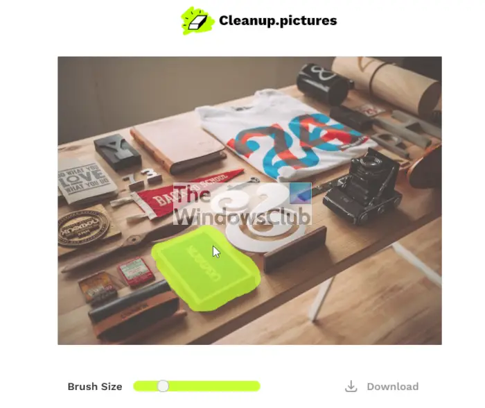 Remove unwanted Objects from Photos free with Cleanup.pictures online tool