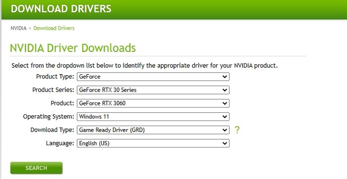 Download GameReady Driver NVIDIA