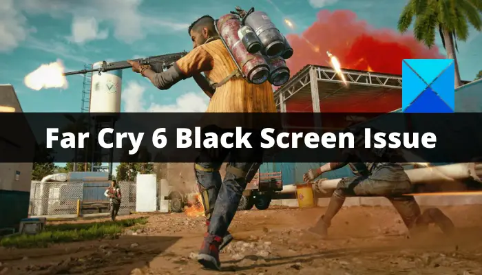 Far Cry 6 Black Screen Issue