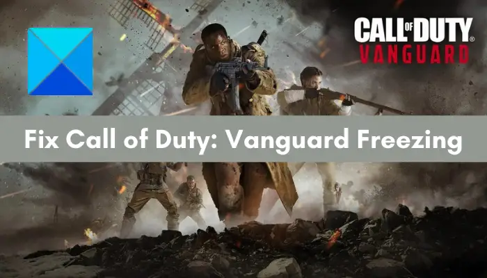 Call of Duty Vanguard keeps freezing or crashing