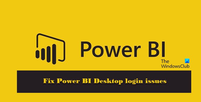 Fix Power BI Desktop login issues