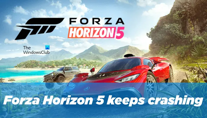 Forza Horizon 5 keeps crashing