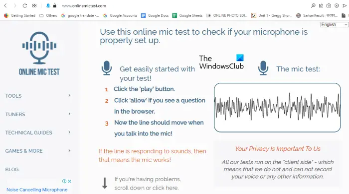 microphone test software free download