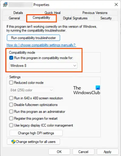 Run Valorant using Compatibility Mode