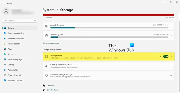 How to use Storage Sense in Windows 11 to free up disk space - 37