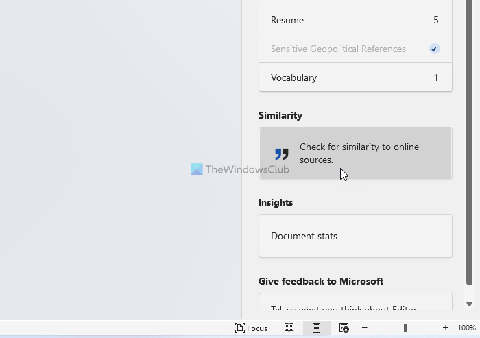 How to check for duplicate text online in Word