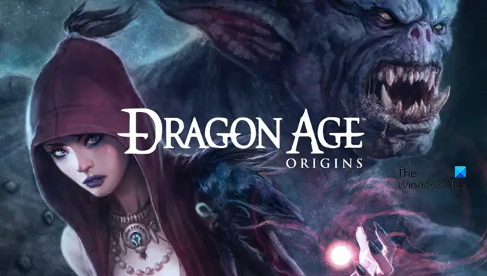 Dragon Age: Origins Crashing on Windows PC