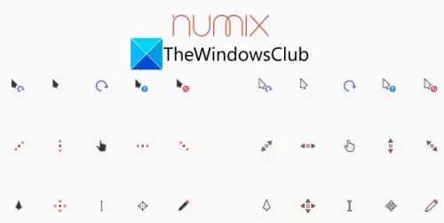 standard windows cursors