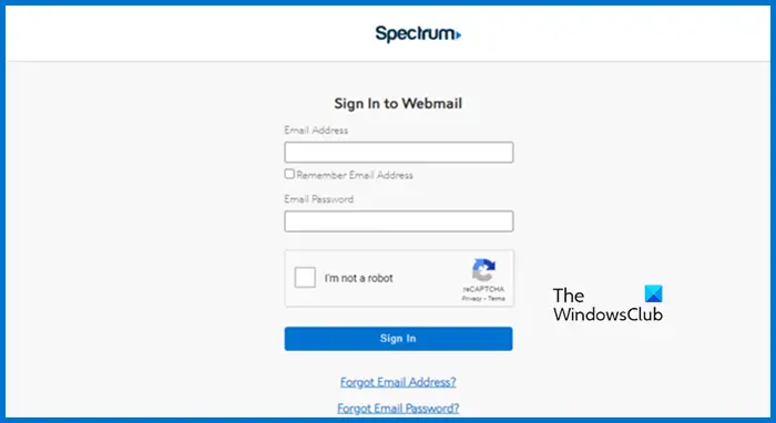 How to access Spectrum email login