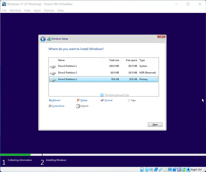 Test-drive Windows OS in VirtualBox