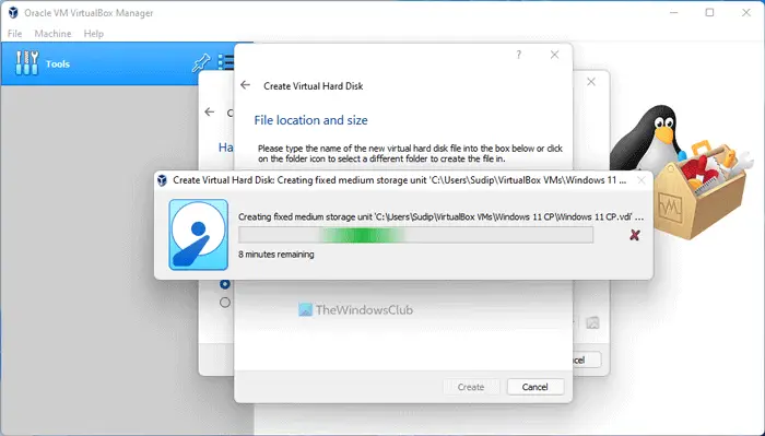 Test drive Windows OS in VirtualBox