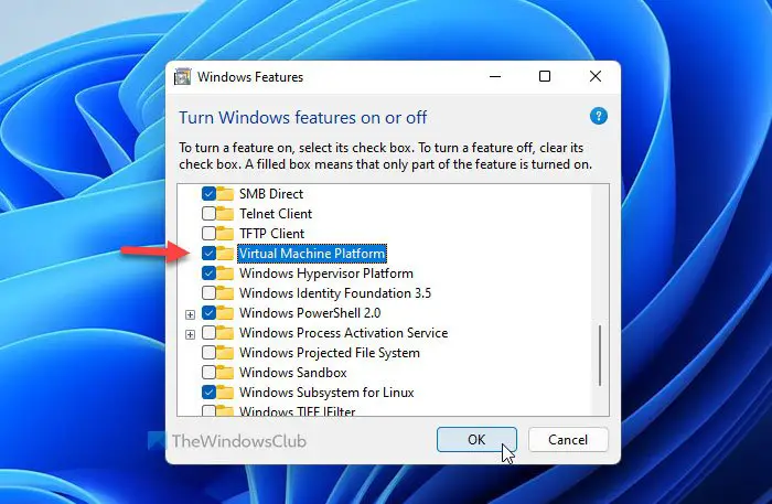 Unable to Start Windows Subsystem for Android on Windows 11