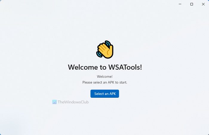 WSATools: APK installer for Windows Subsystem for Android