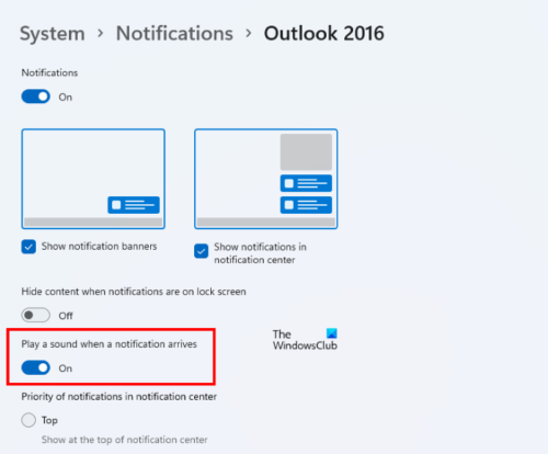 Email Notification Sound Is Not Working In Outlook